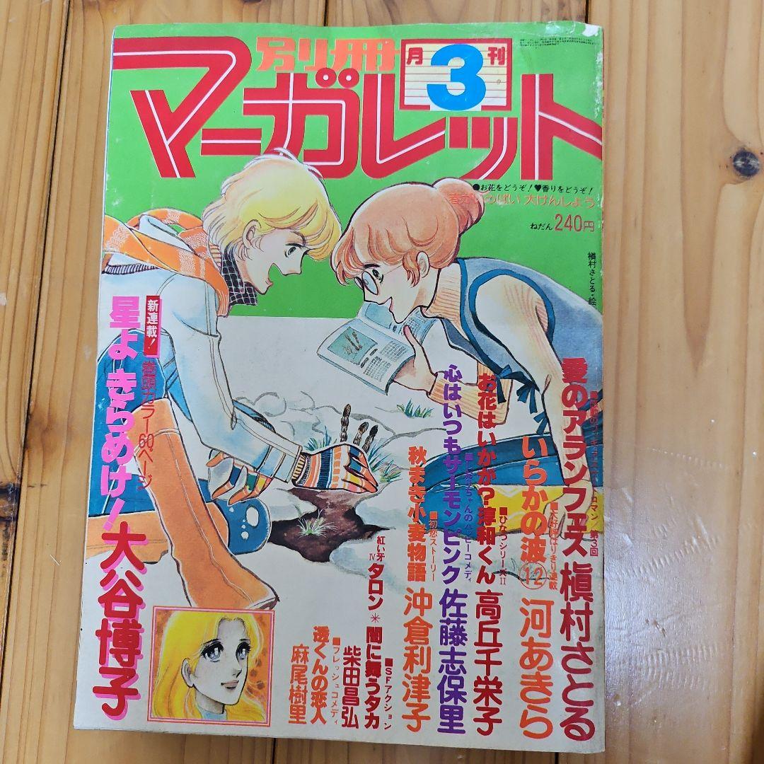 昭和レトロ　1978年　別冊マーガレット　2~12月号まとめ売り