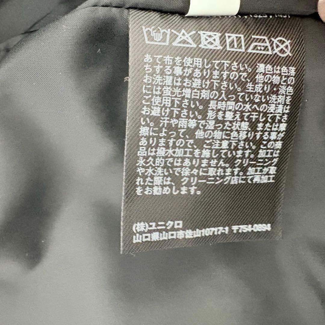 美品✨ユニクロ +J オーバーサイズブルゾン ジルサンダー MA1 黒　S