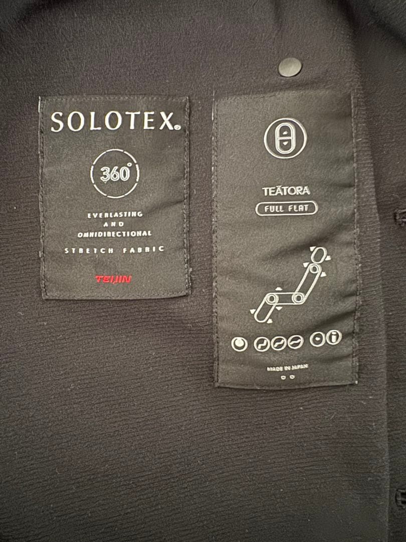 TEATORA Wallet JKT FF SOLOTEX ジャケット 黒 2