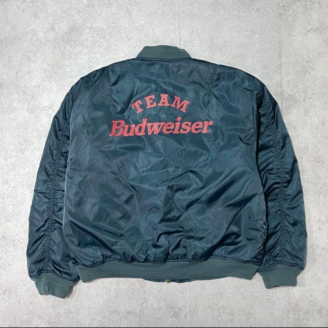 Budweiser - バドワイザー リバーシブル MA-1 ジャケット 90s