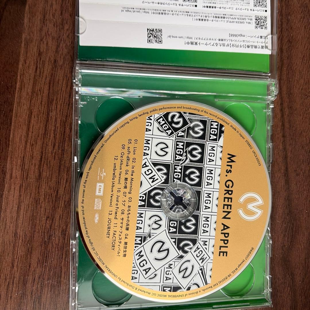 Mrs. GREEN APPLE アルバム + DVD