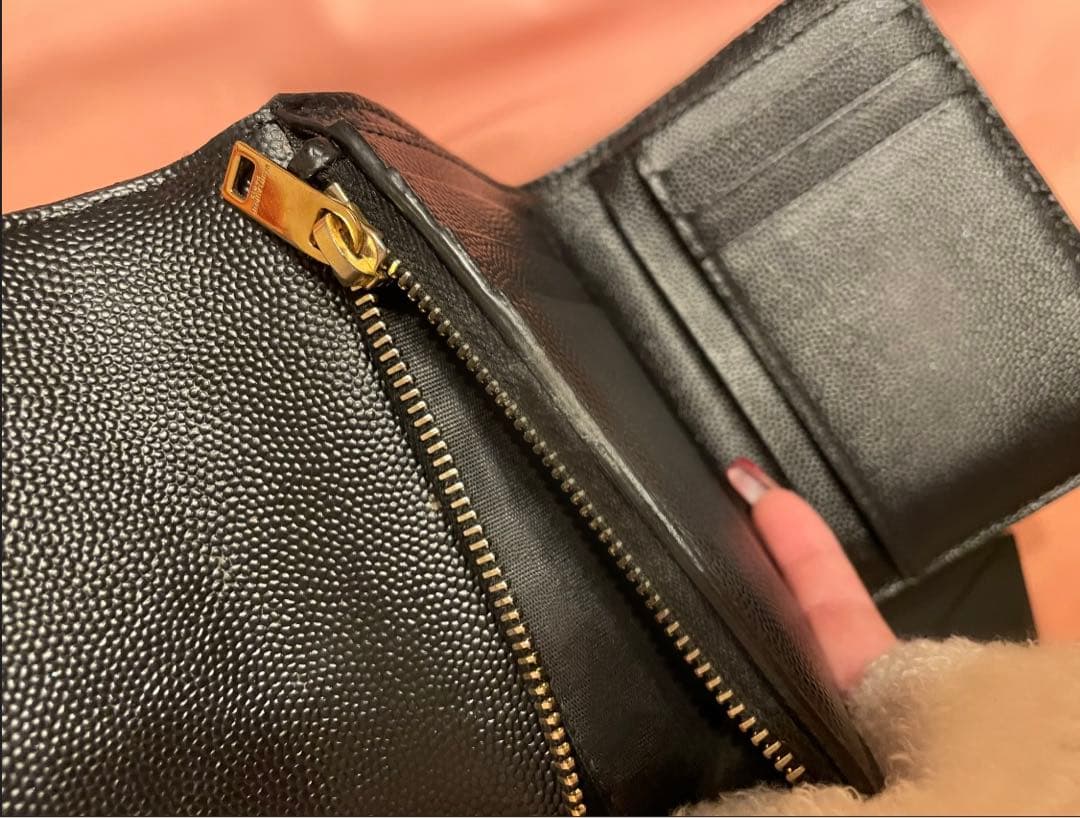 yuz 　YSL イブサンローラン 三つ折り財布