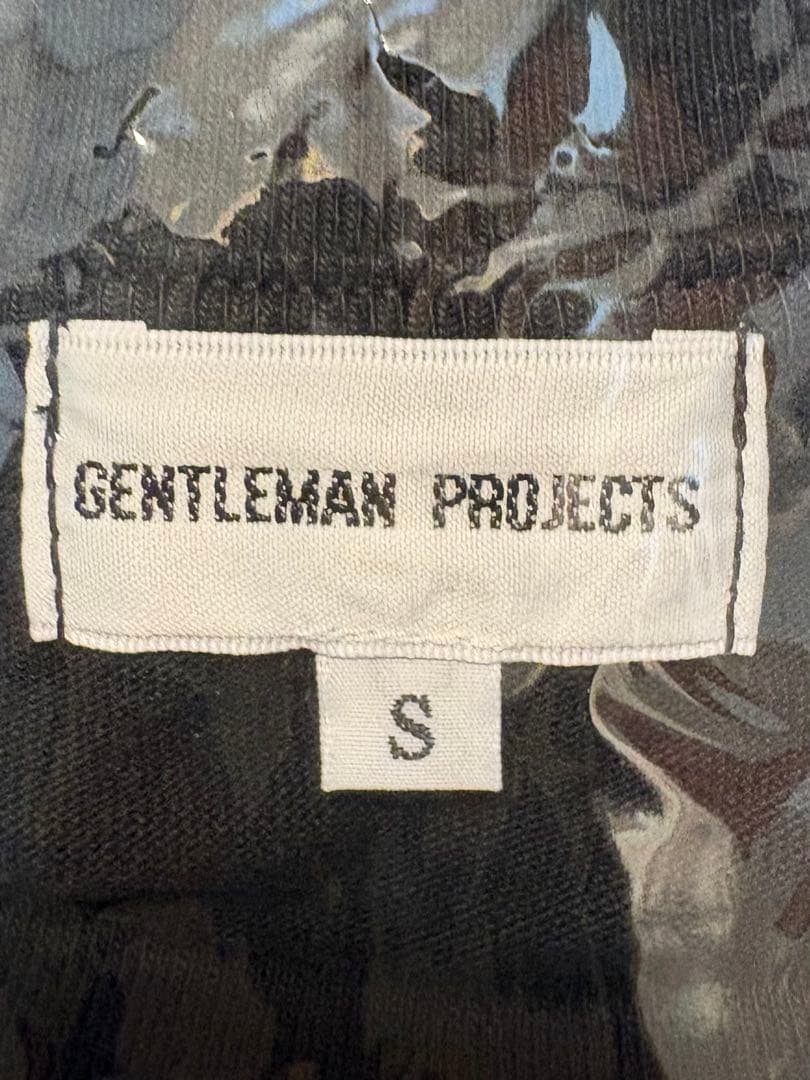 【新品】大人のTシャツ GENTLEMAN PROJECTS Evans 黒 S