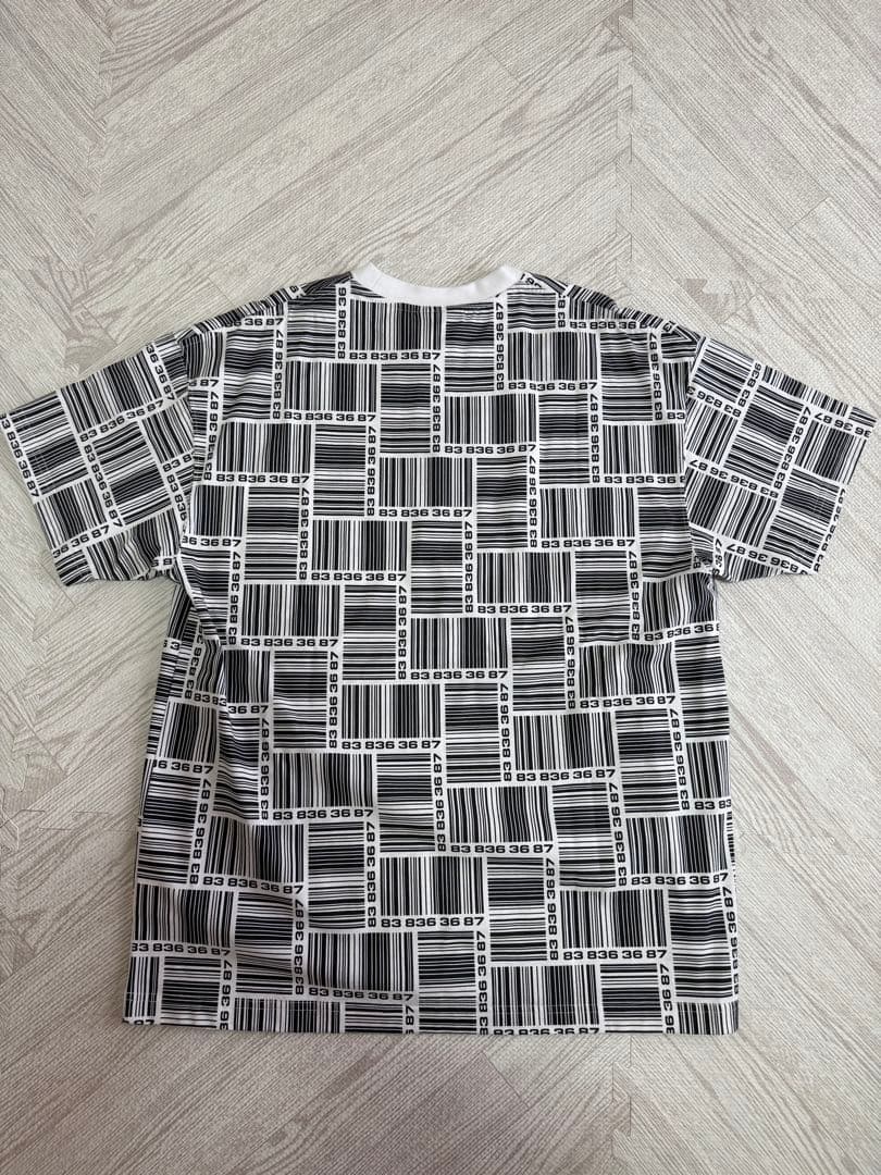 【新品未使用】VTMNTS バーコードモノグラム　Tシャツ　Mサイズ