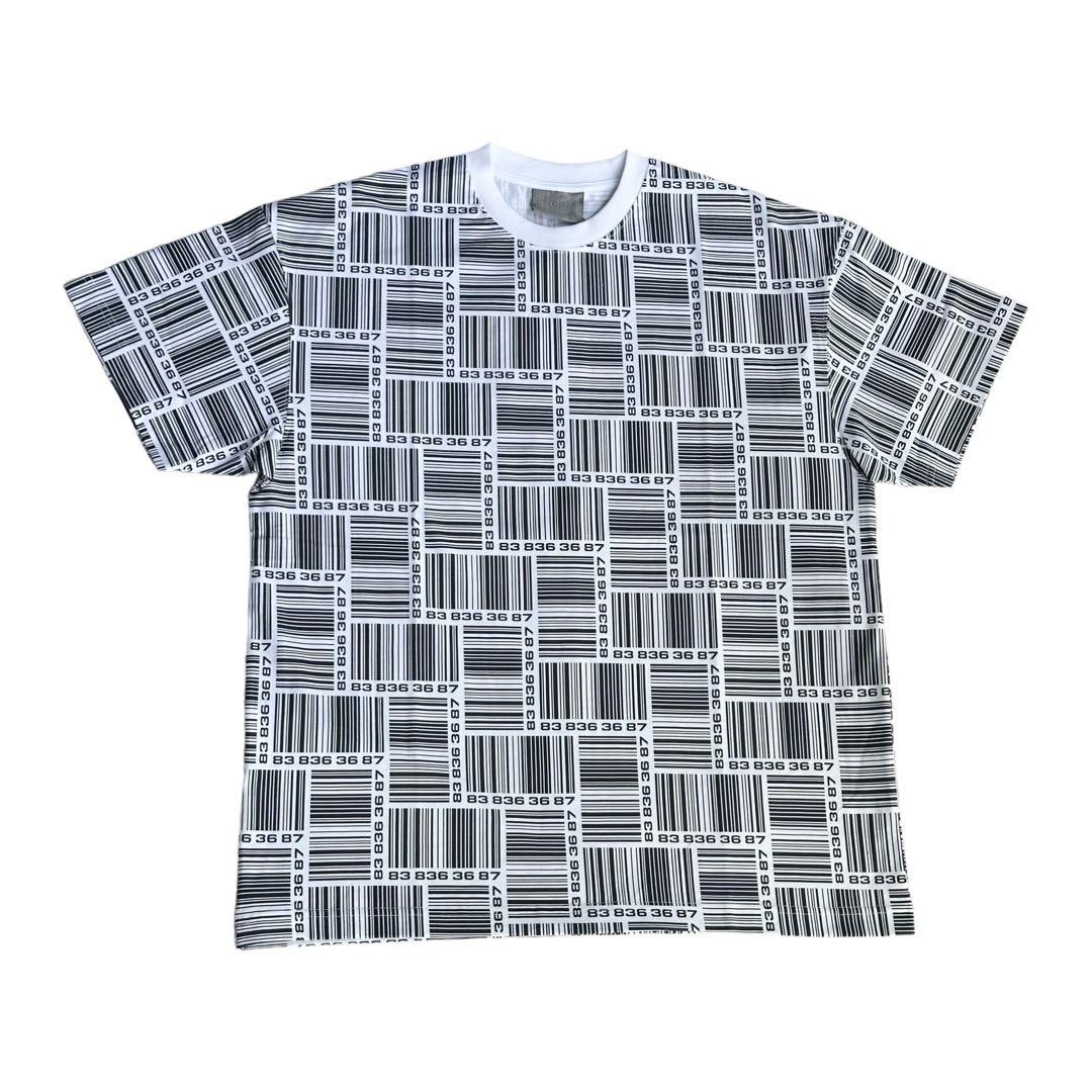 【新品未使用】VTMNTS バーコードモノグラム　Tシャツ　Mサイズ