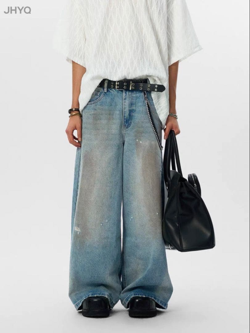 正規品 menes yolo jhyq バギーデニム