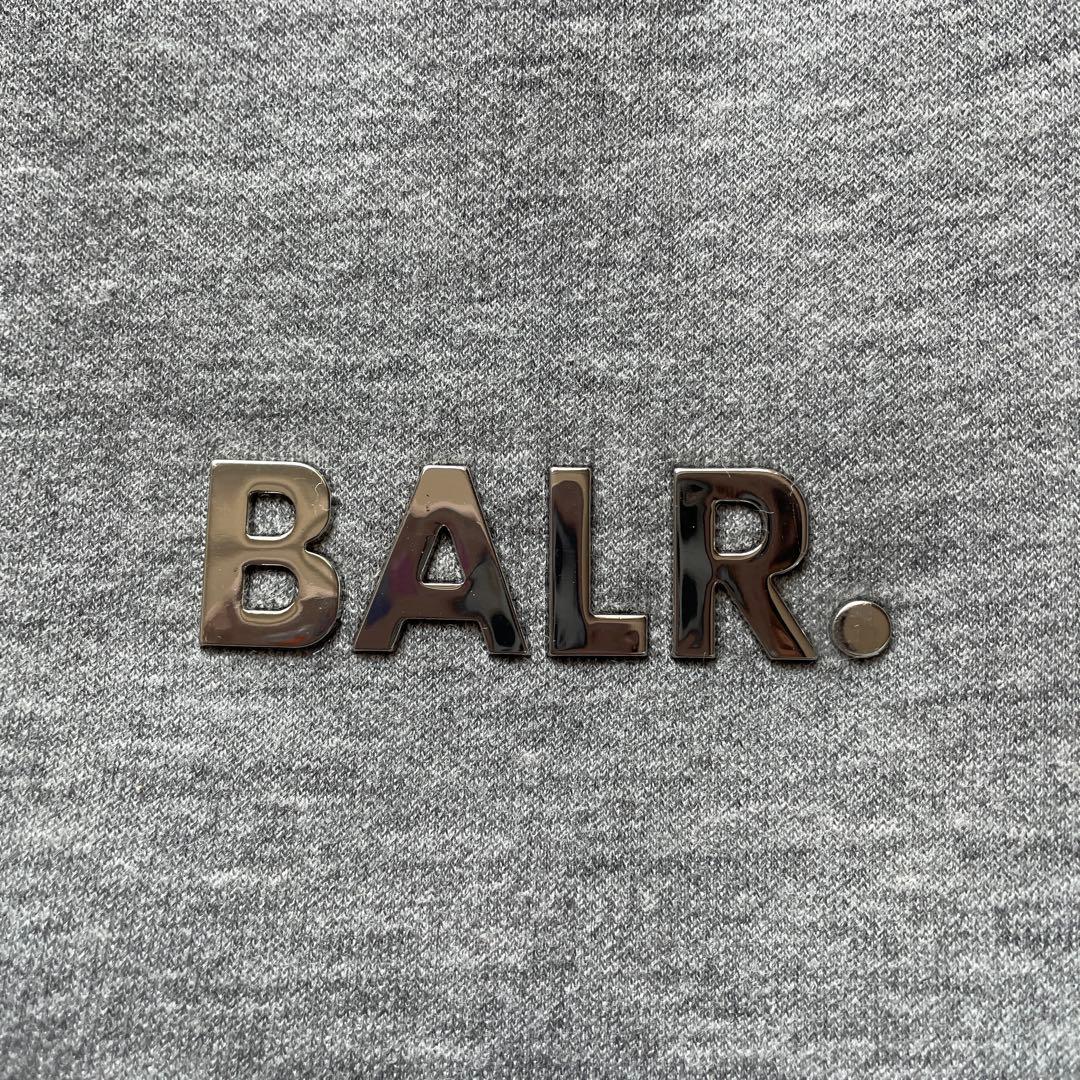 【Yです】BALR. Tシャツ　スウェット　半袖　グレー　M