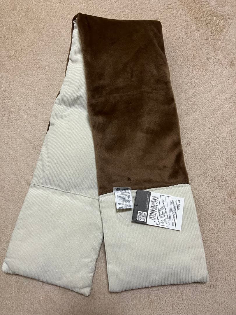 THE NORTH FACE コーデュロイ マフラー アイボリー