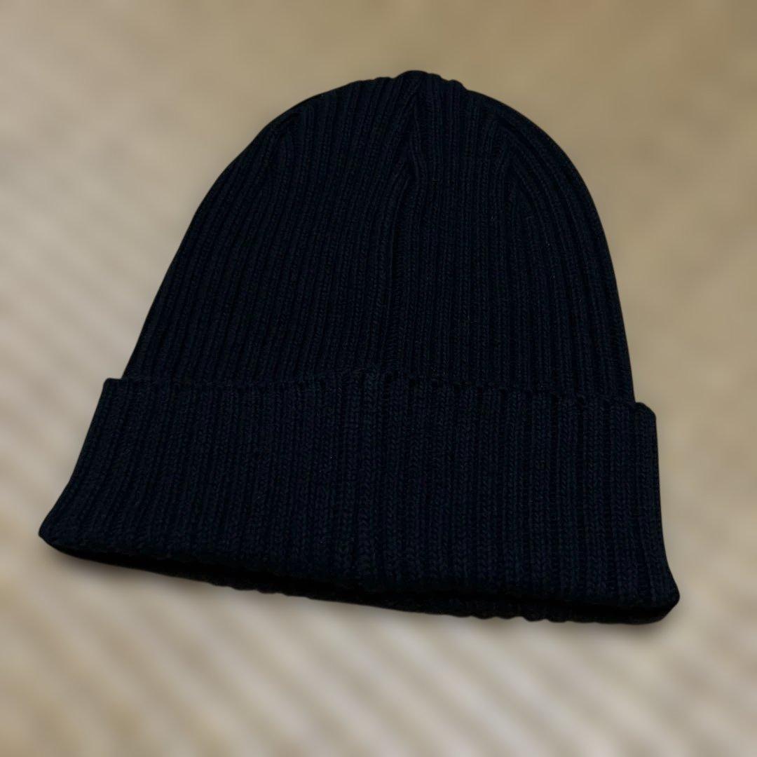 帽子 supreme Overdyed Beanie Black 25SS