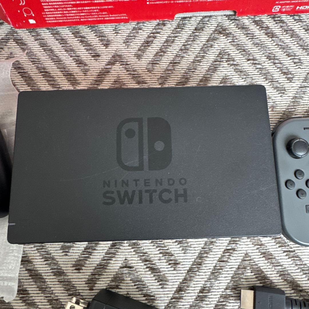 Nintendo Switch グレー 本体　箱付き