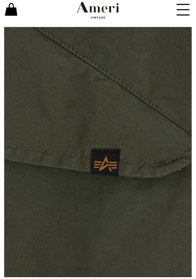 美品【AMERIアメリ✖️ALPHA】M65タイプ オーバーコート35,200円