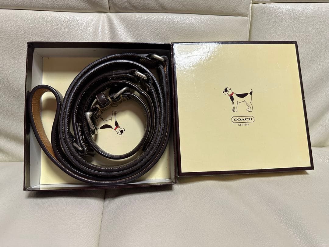 coach 犬首輪、リードセット　今だけ！最終値下げ♪