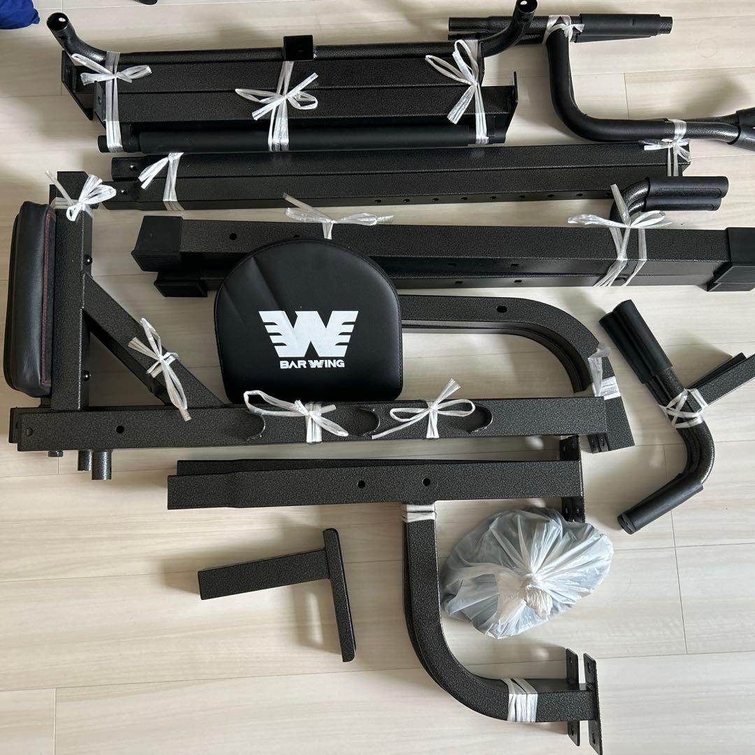 BAR WING ぶら下がり健康器　BW-BLS04 取扱説明書あり。