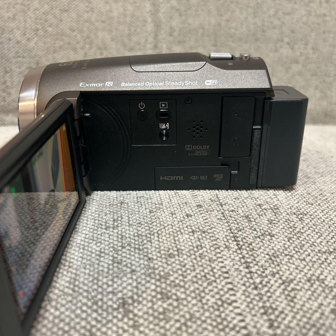 【美品】SONY HDR-CX680 HD 純正付属品・元箱付き ビデオカメラ