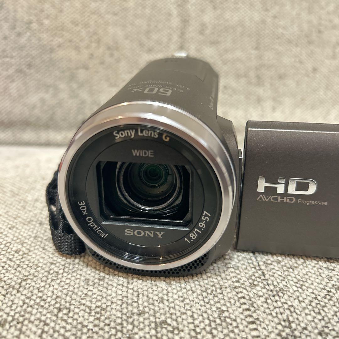 【美品】SONY HDR-CX680 HD 純正付属品・元箱付き ビデオカメラ