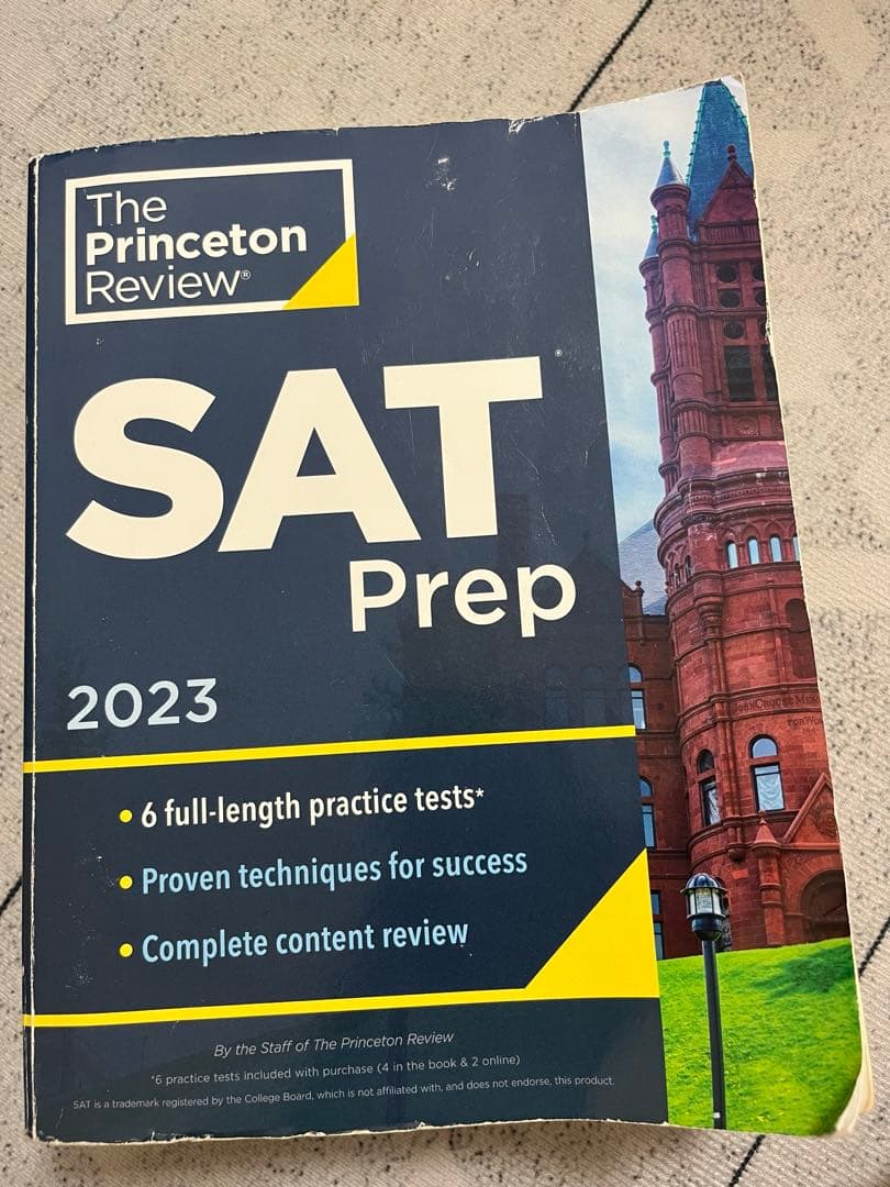 SAT対策　Princeton Review & Barron’s Math