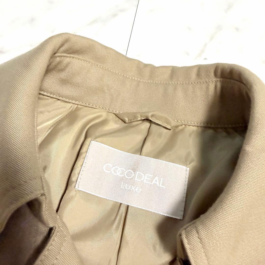 【美品✨️】大人気 ココディール ショートトレンチコート 美ライン