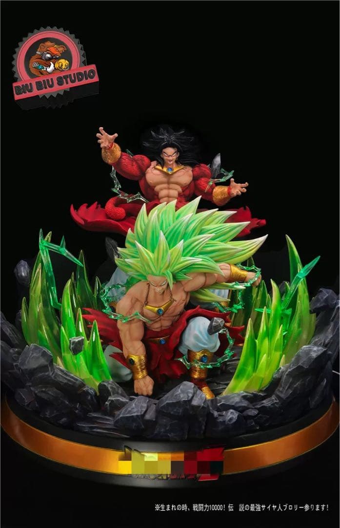 ドラゴンボール ブロリー ガレキ ガレージキット スタチュー X②⑤