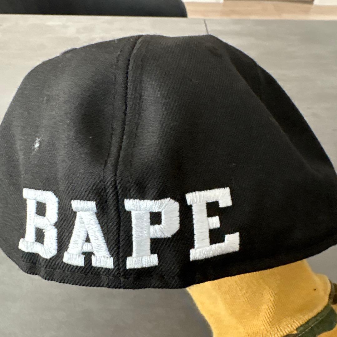 BAPE×NEWERA 59FIFTY 7 1/2 59.6cm 黒