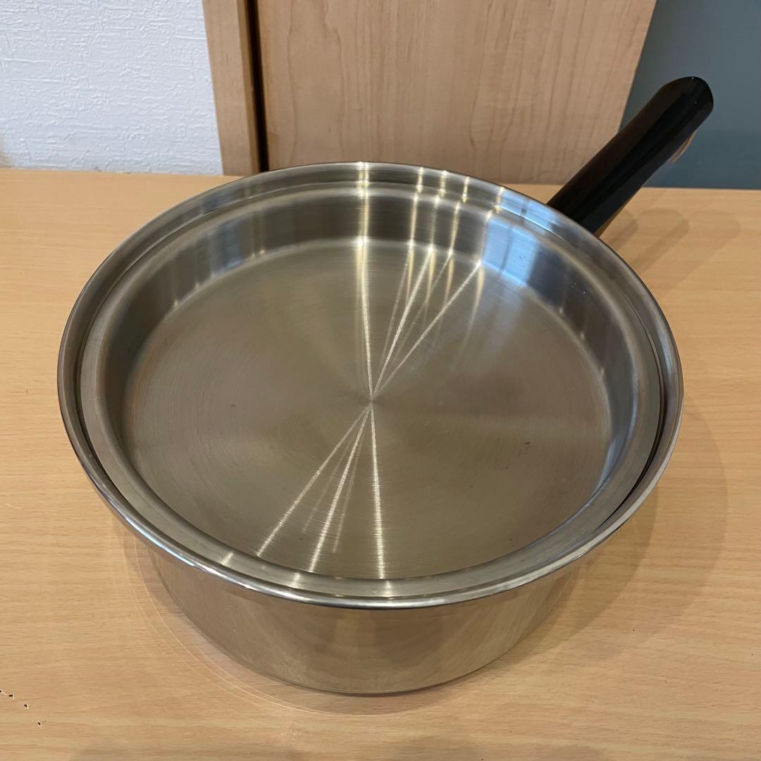 未使用品 Amway Queen アムウェイクイーン 大ソースパン 片手鍋