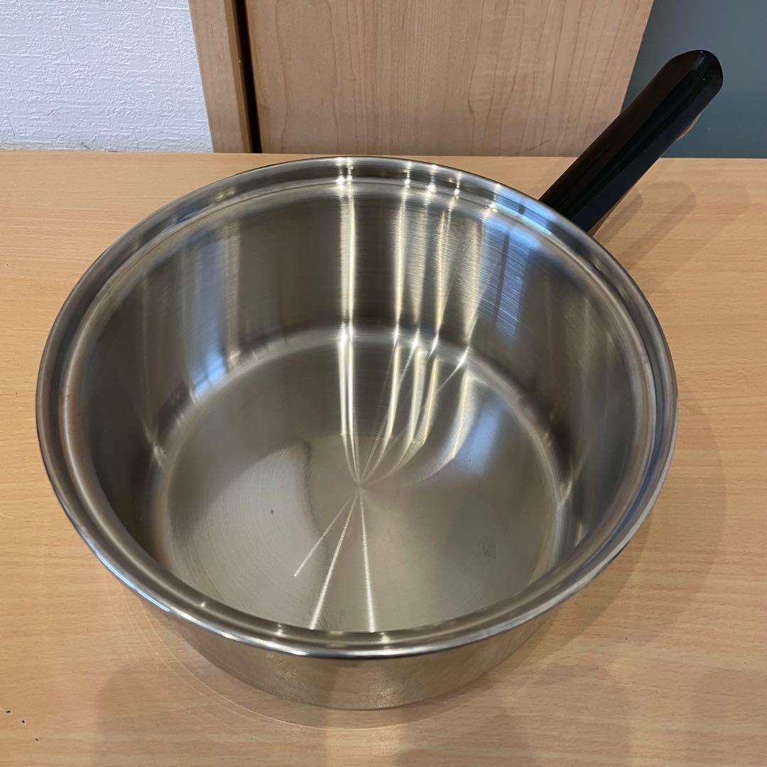 未使用品 Amway Queen アムウェイクイーン 大ソースパン 片手鍋
