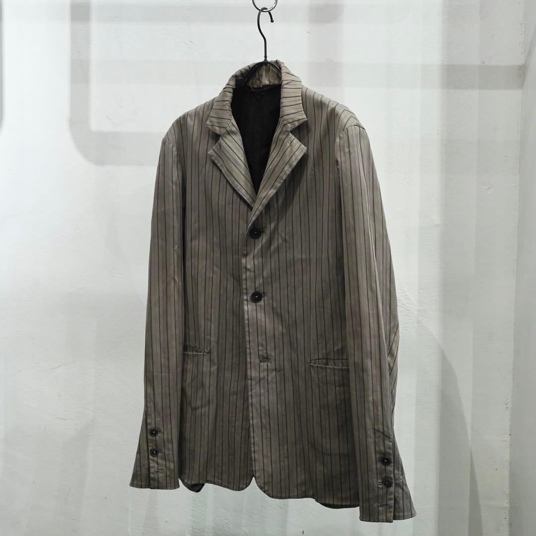 m.a+ 3 button back slit jacket エムエークロス