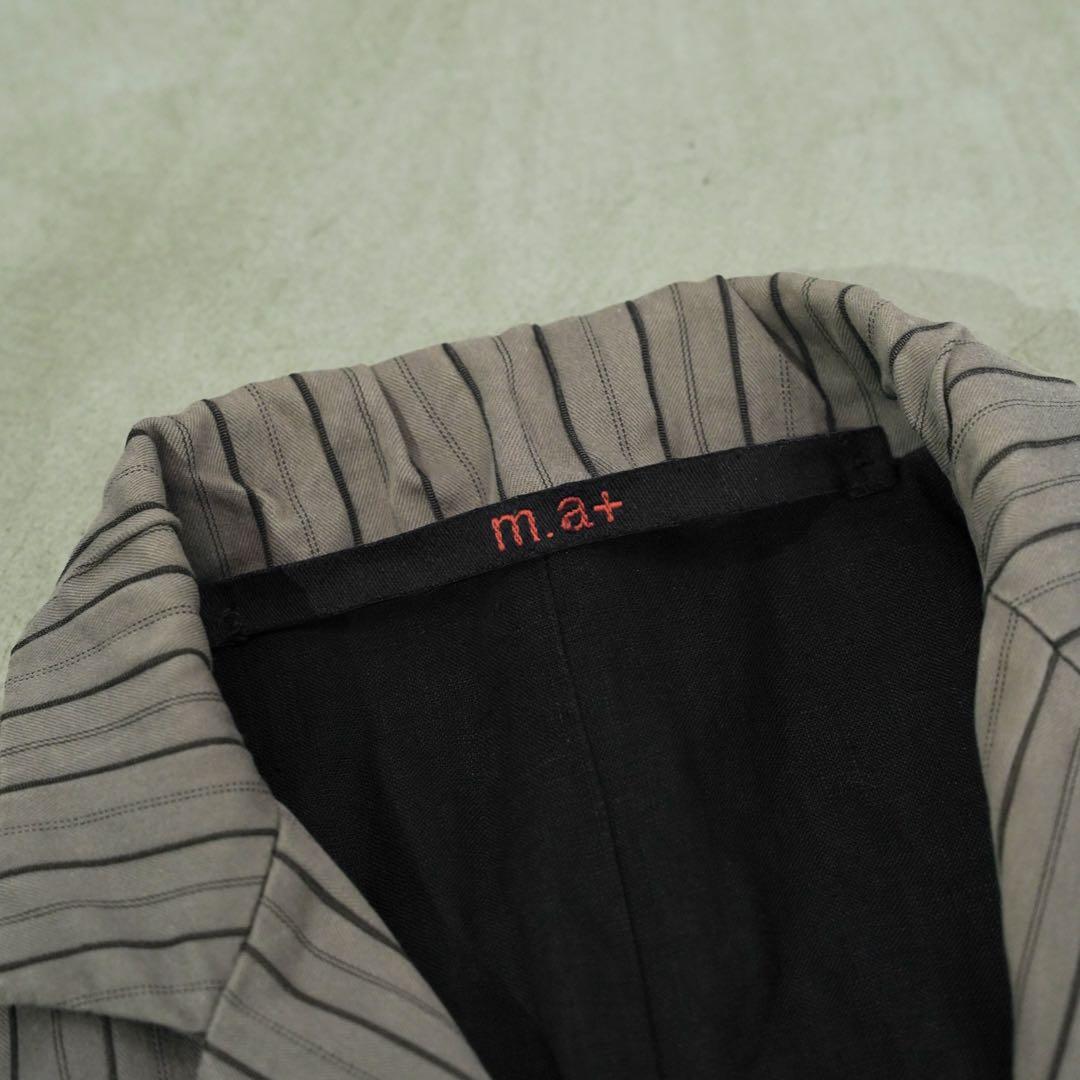 m.a+ 3 button back slit jacket エムエークロス