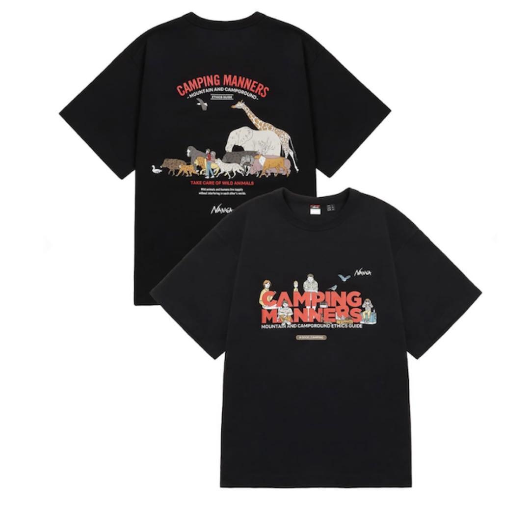翔*門様 NANGA　ユニセックスTシャツ ブラック　L