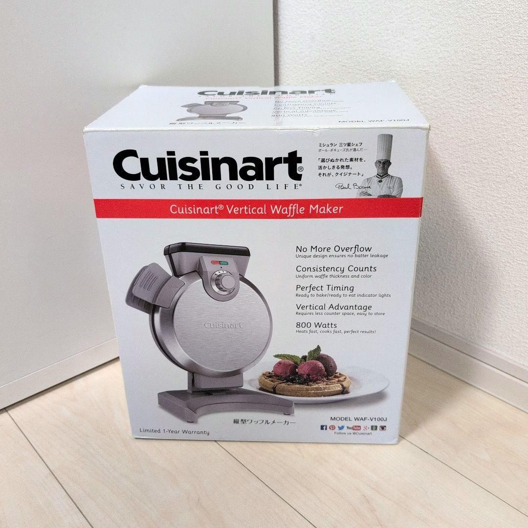 【未使用品】　Cuisinart WAF-V100J 縦型ワッフルメーカー