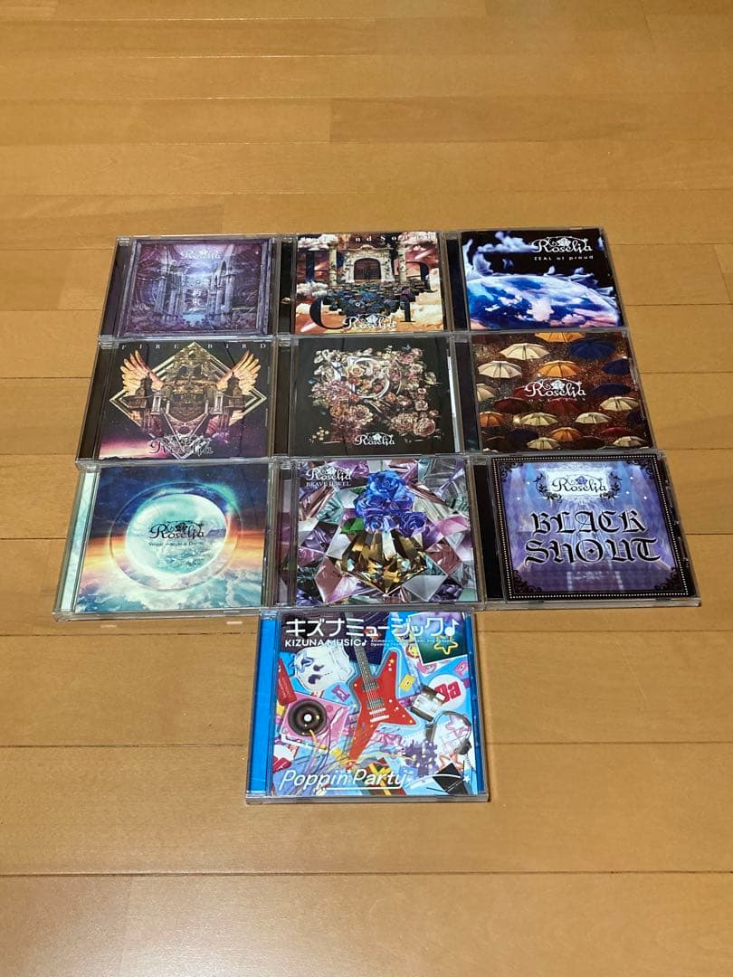 アニメ　アニソン　cd 40枚　バンドリ まとめ