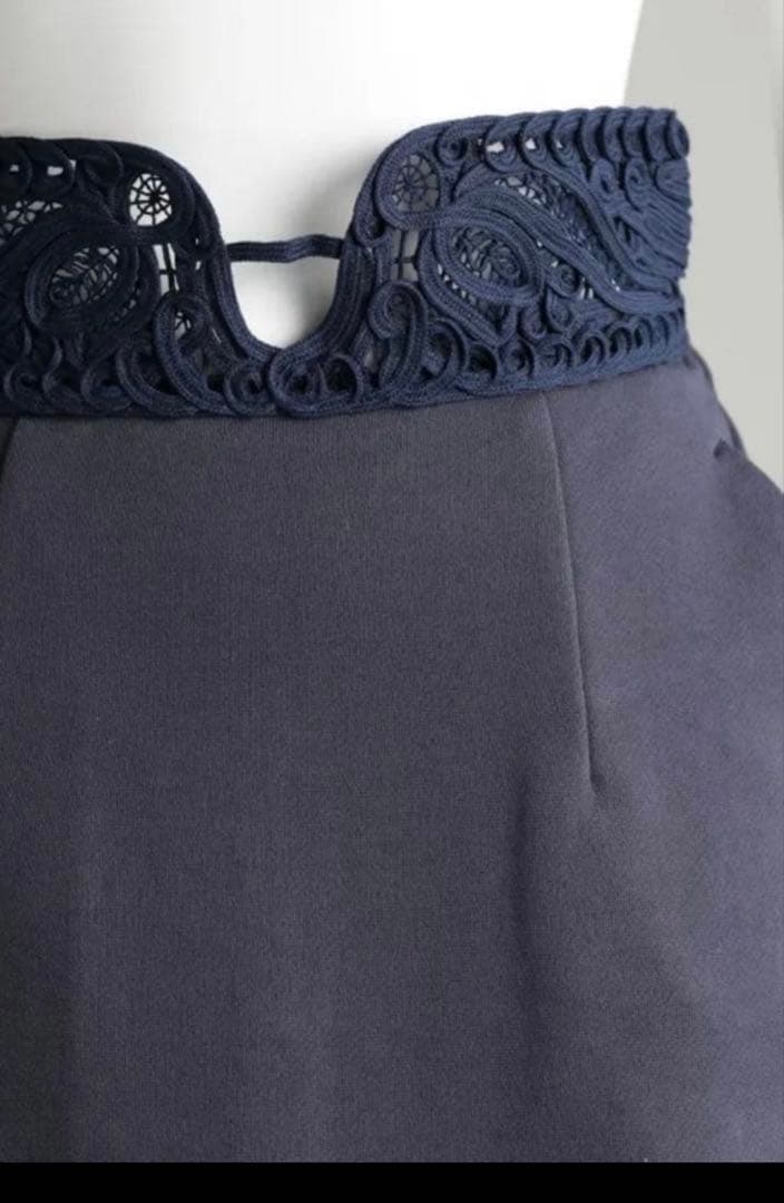 スカート Mame Cording Embroidery Sweat Skirt
