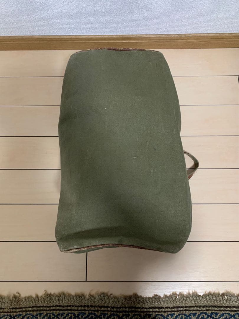 ヴィンテージ　ボストンバッグ　ミリタリー　軍物　古着