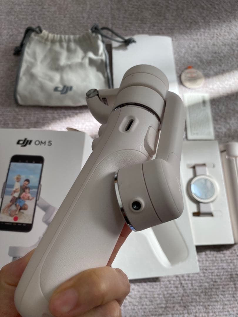 DJI OM5 ジンバル箱有り★サンセットホワイト