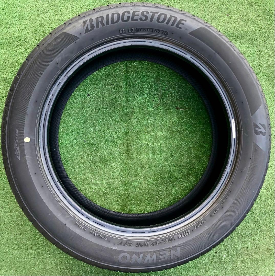 195/55 R16 BRIDGESTONE NEWNOラジアルタイヤ