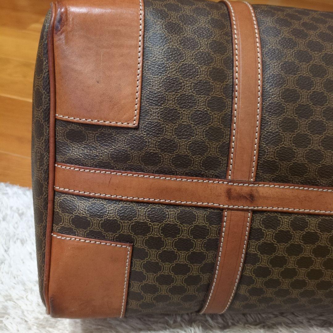 値下げ美品 CELINE セリーヌ ボストン マカダム トリオンフ