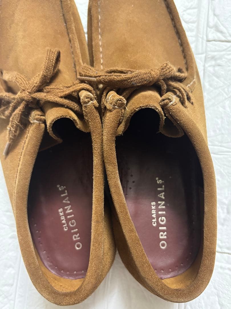 クラークス ワラビー 979E UK7.5/26cm ブラウン