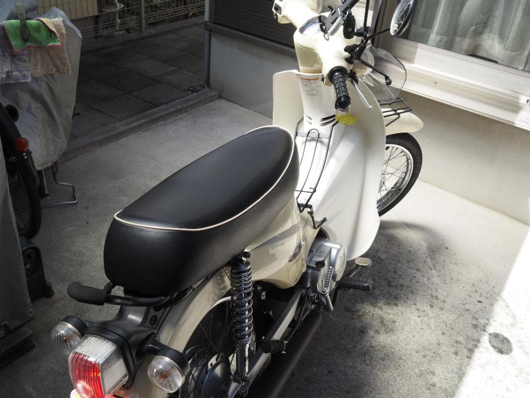 カブ JA07　ダブルシート　アウトスタンディング　70cm W-BL-70
