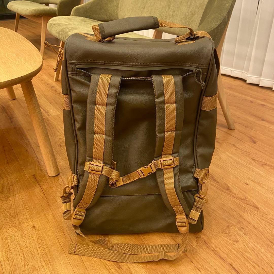 完売品★未使用級の美品 ワークマン 3way ビックアップボストンキャリー