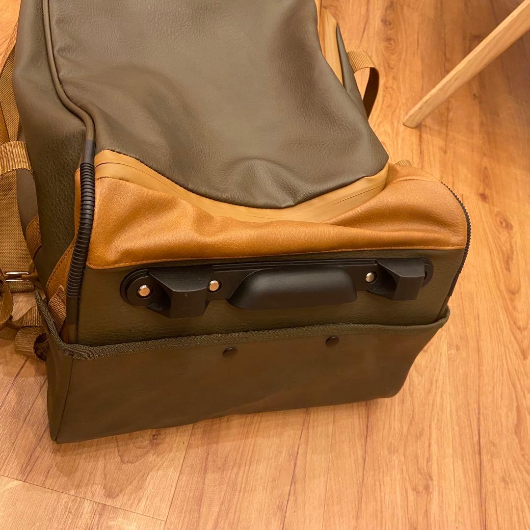 完売品★未使用級の美品 ワークマン 3way ビックアップボストンキャリー