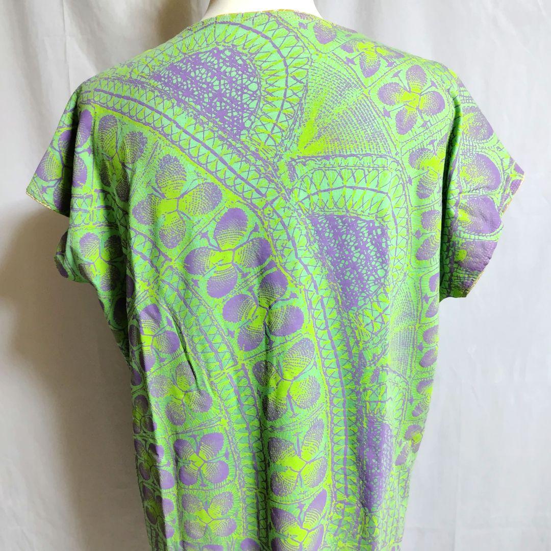 ホォアナデアルコ チュニック ヨガ 総柄 Tシャツ juana de arco
