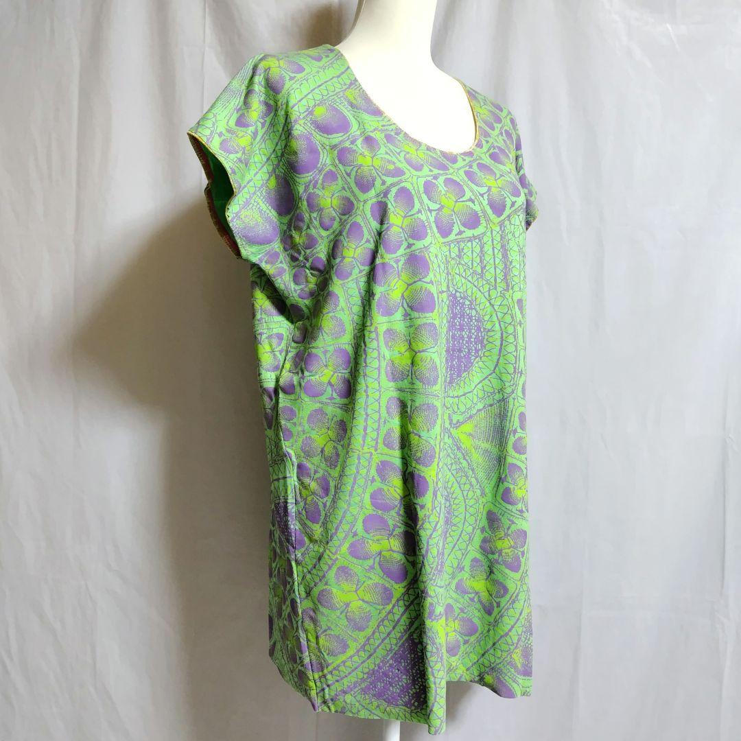 ホォアナデアルコ チュニック ヨガ 総柄 Tシャツ juana de arco