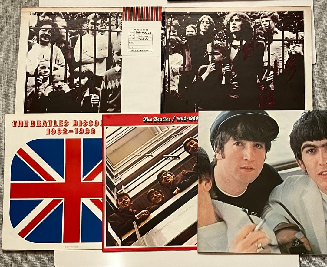 THE BEATLES ザ・ビートルズ　赤盤&青盤　ザ・ビートルズ10