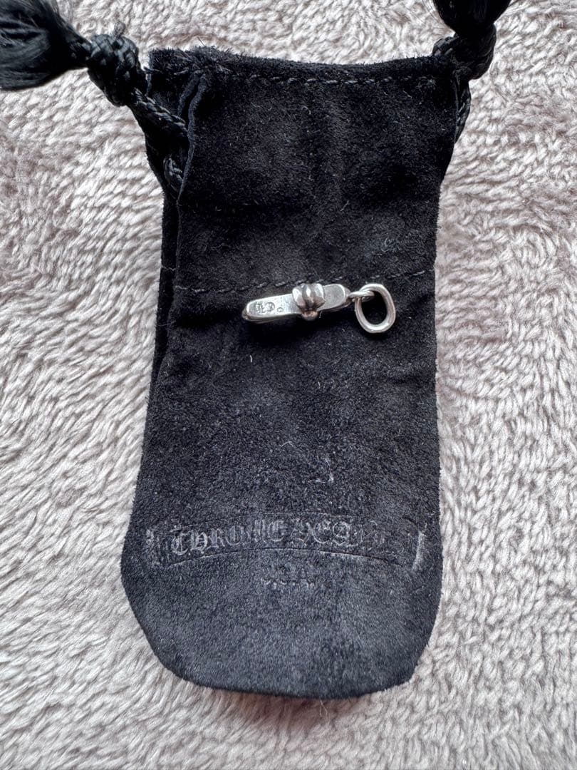 Chrome Hearts シルバー クロスチャーム ネックレス　ベビーファット