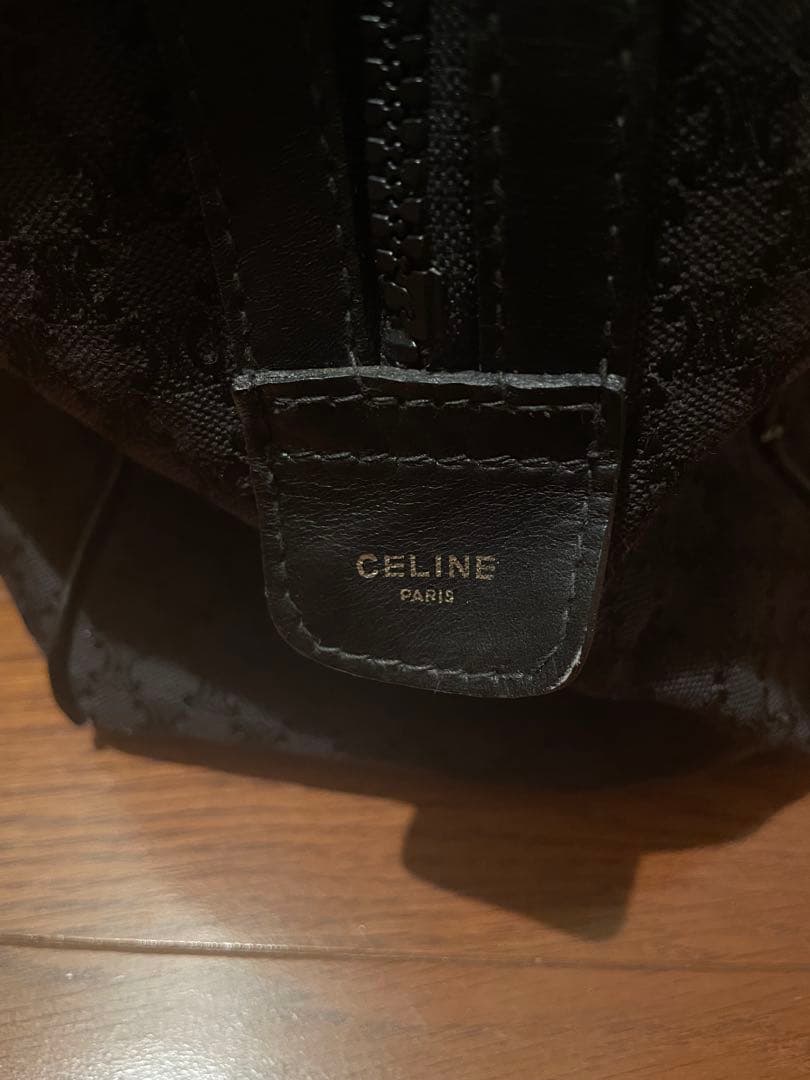 CELINE ブラック ボストンバッグ