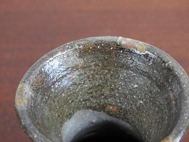 萩　千切蓋置　十四代坂倉新兵衛　共箱　Ｍ667