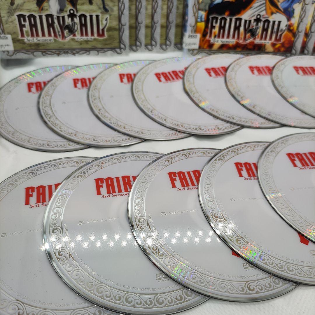 フェアリーテイル　FAIRY　TAIL　3rd season　DVD サード