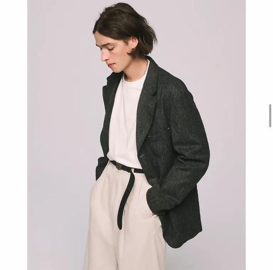 a.presse アプレッセ Tweed Tailored Jacket