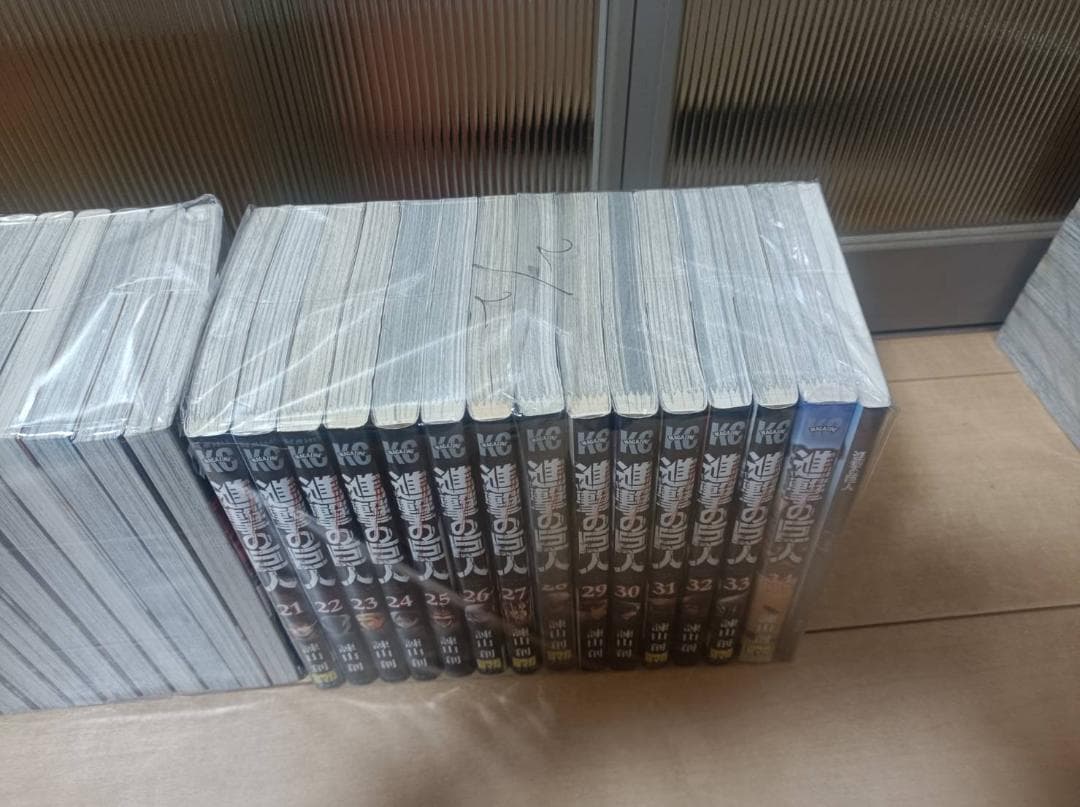 AAA級 美品 帯付き 進撃の巨人 初版 全巻 全巻セット 映画化 全３４巻