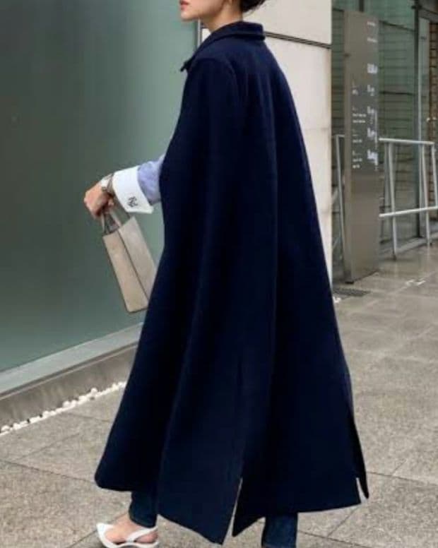 regleam ポンチョロングコート