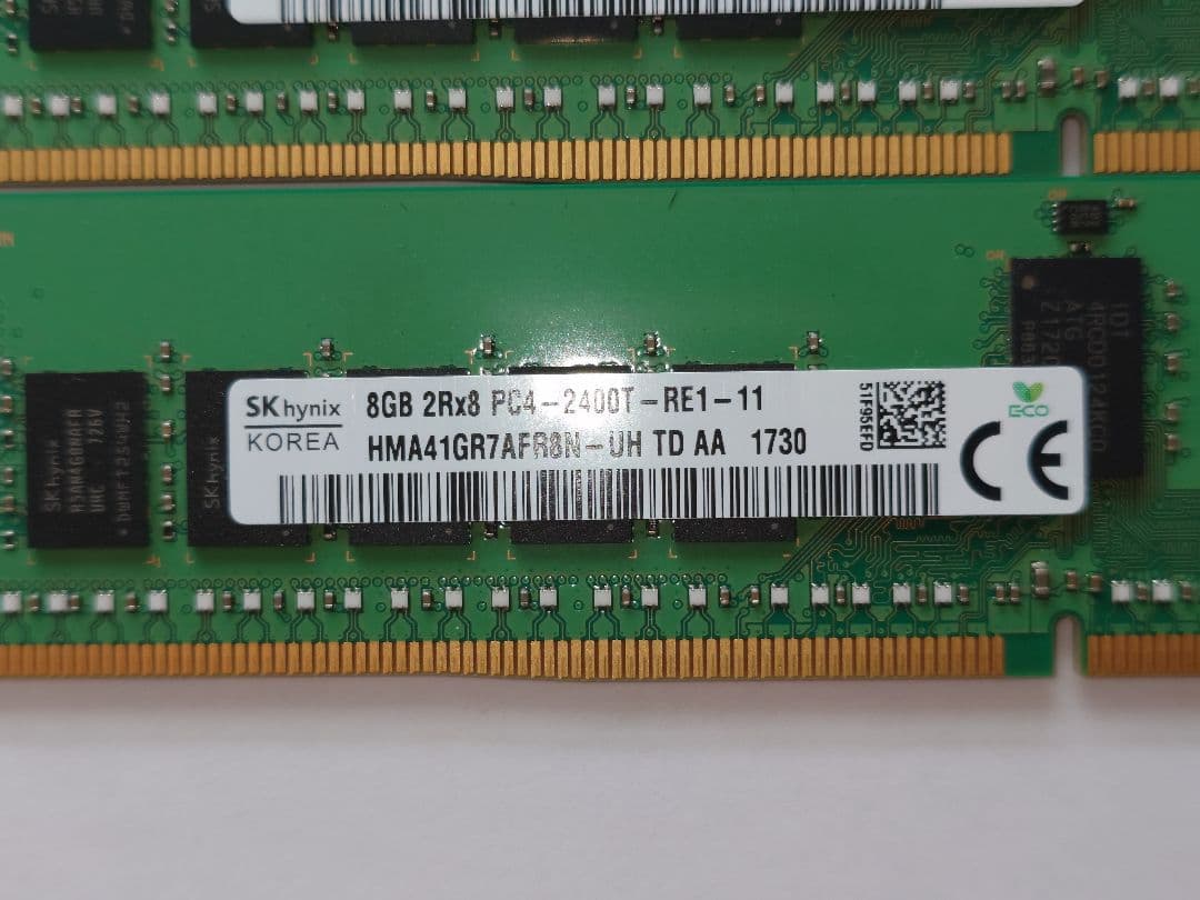 skhynix ddr4 ecc 64gb バラ売り可